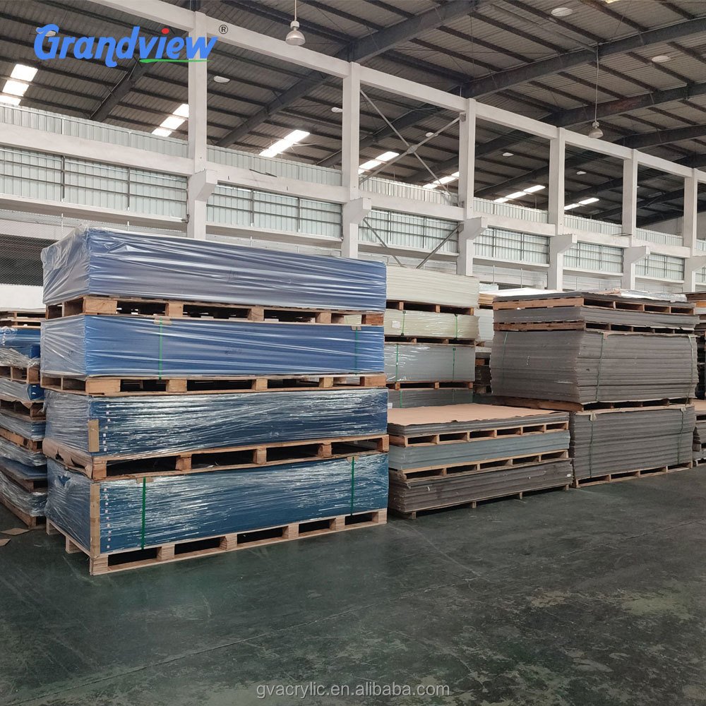 Grandview Factory Outlet Outdoor Swimming Pool Thick Transparent Sheet 30mm 60mm 90mm Custom Size Acrylic Thick Clear Sheet