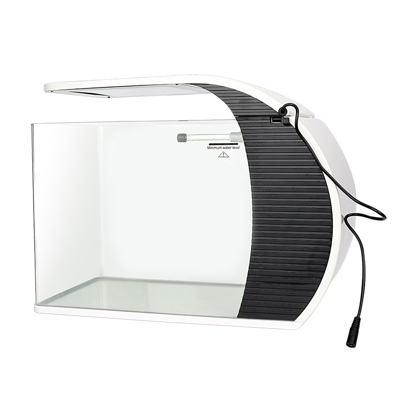 Hygger 5 gallon Aquarium Tank Starters with 3.2W Aquarium Light 5W Water Pump