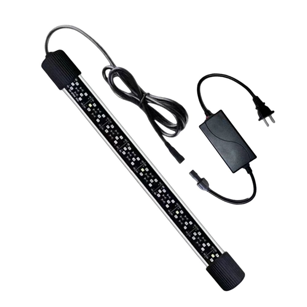 Three rows of aquarium lights LED waterproof high-light RGB aquarium water grass 24V low pressure diving light