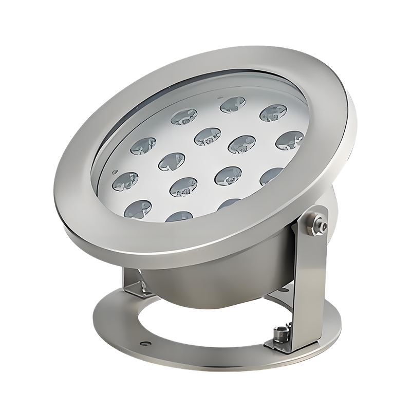 High Quality LED Underwater Light DMX RGB Control 304 Stainless Steel IP68 Waterproof Pool light 6W/12W/15W Fountains Landscape