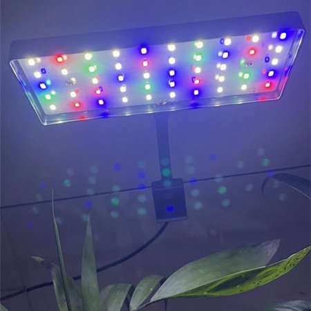Led Aquarium Lights For Live Plant Tank 8W Clip Lamp