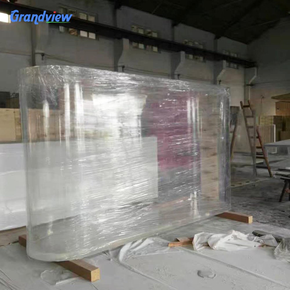 Factory Custom Clear transparent Square made acrylic fish tanks makers price
