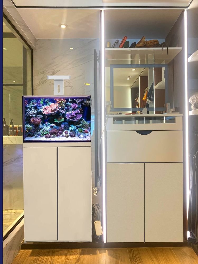 Aquarium Light MICMOL LED Aqua Pro Full Spectrum App Control Wrgb Aquarium Light for Freshwater 12" 24" 36" Aquarium Fish Tank