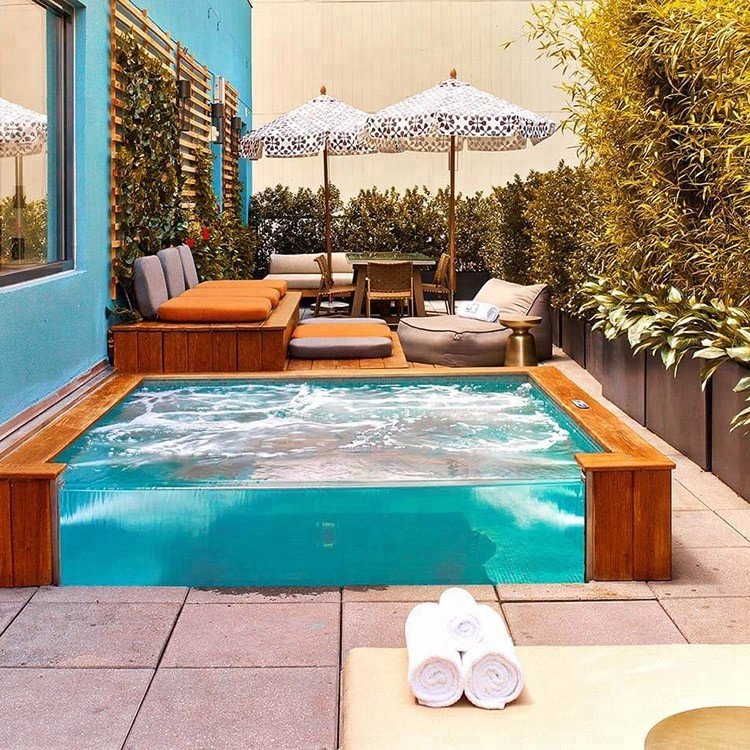 Customized Size Low Price 80Mm one-Time Cast Bord swimming Pool Transparent Acrylic Sheet