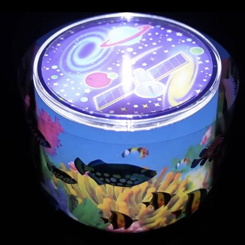 Mini electronic smart aquarium lamp artificial Tropical Fish lamp Aquarium Decorative Lamp Virtual Ocean in Motion
