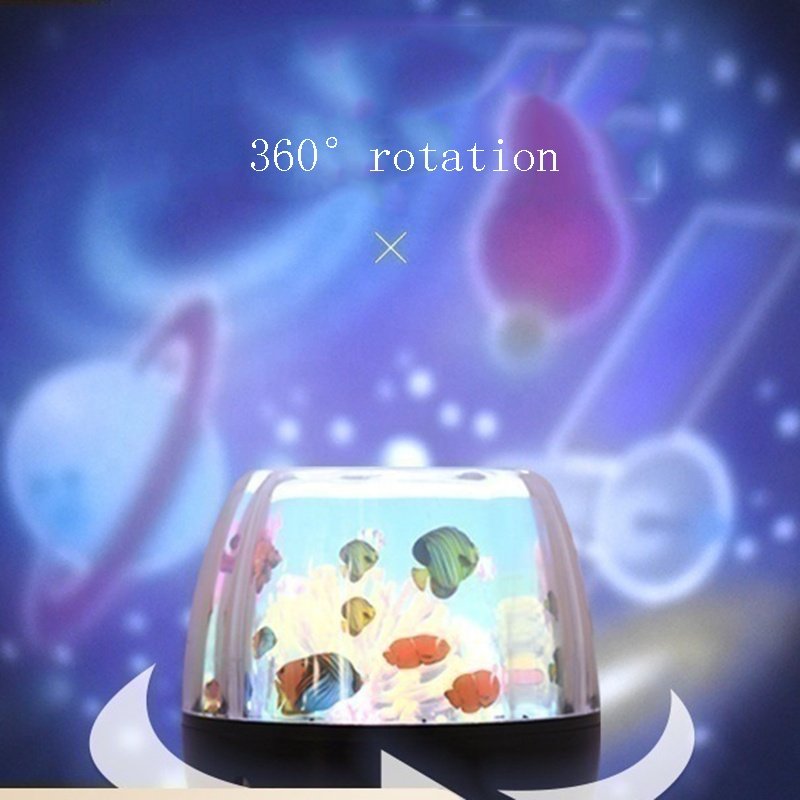 Mini electronic smart aquarium lamp artificial Tropical Fish lamp Aquarium Decorative Lamp Virtual Ocean in Motion