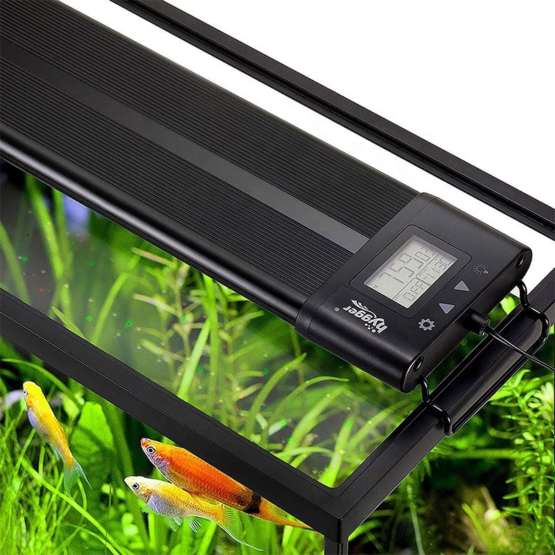 hygger Aquarium Light Extendable Controller Full Spectrum LCD Display Aquarium Lights