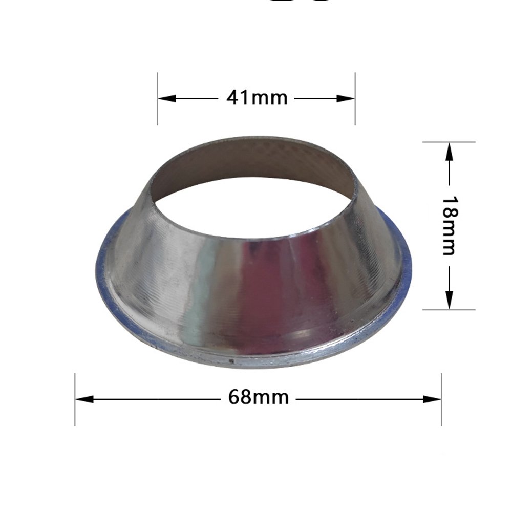 Manufacturer Custom Aluminium High Quality Brightness Temperature Resistant 60 Degree Downlight Spotlight Cob Reflector