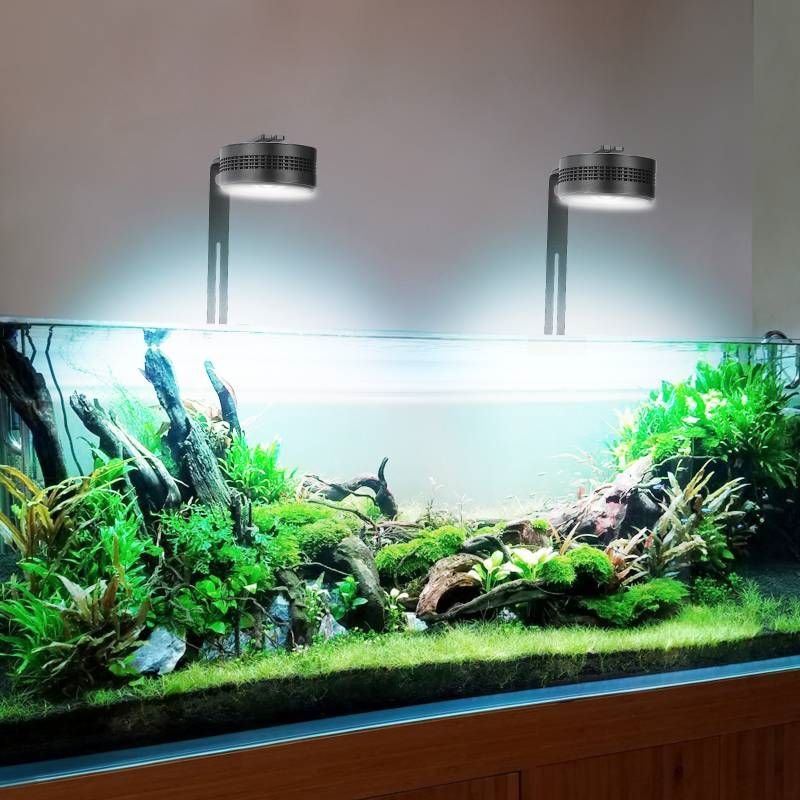 30W 50W WRGB Fish Tank Light Dimmable Full Spectrum Freshwater Planted LED Aquarium Light DC 80 IP65 Led Aquarium Lamp 100 Cm