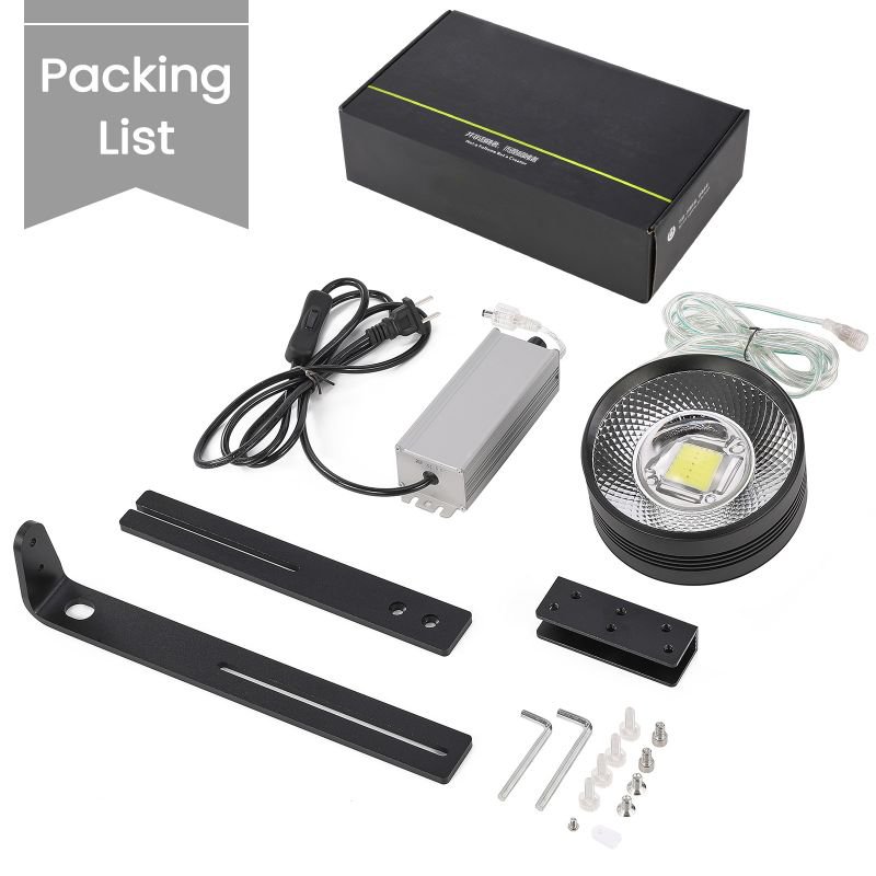 30W 50W WRGB Fish Tank Light Dimmable Full Spectrum Freshwater Planted LED Aquarium Light DC 80 IP65 Led Aquarium Lamp 100 Cm