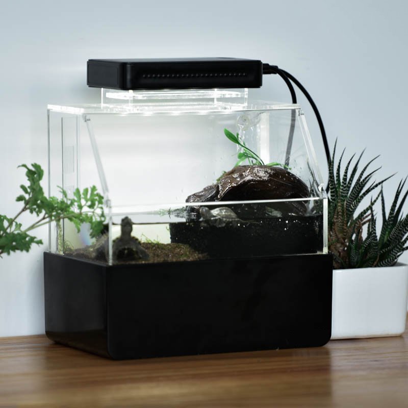 Relaxlines Custom Desktop Aquarium Mini Luxury Decorative Indoor Water Custom Mini Colorful Fish Tank For Sale