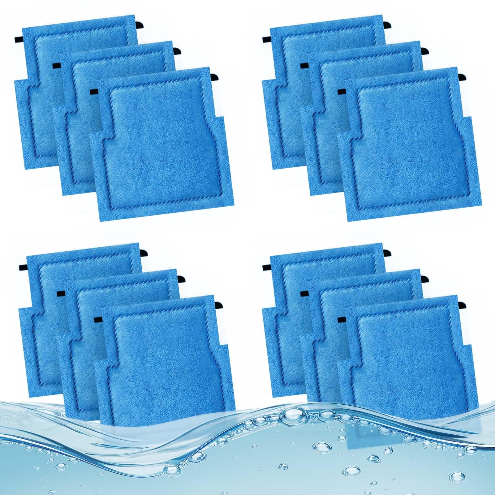JC Customized Pack 6 8 9 12 Aquarium Fish Tank External filtration backup filter material Sponge Carbon pad Replacement