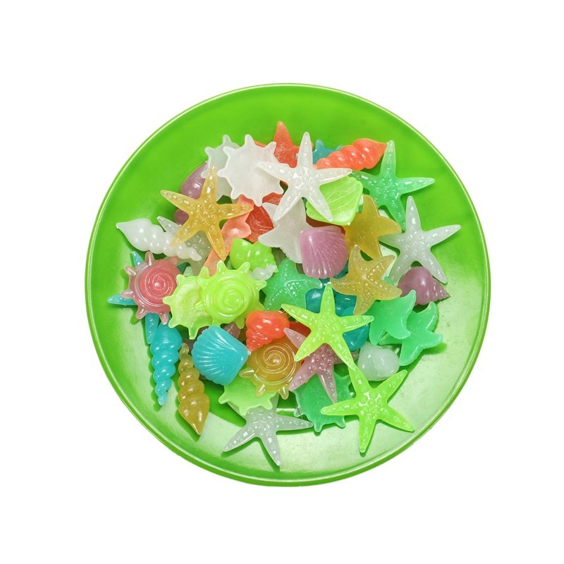 Luminescent Stone Fish Tank Accessories Turtle Tank Accessories Decoration Aquarium Cobbles