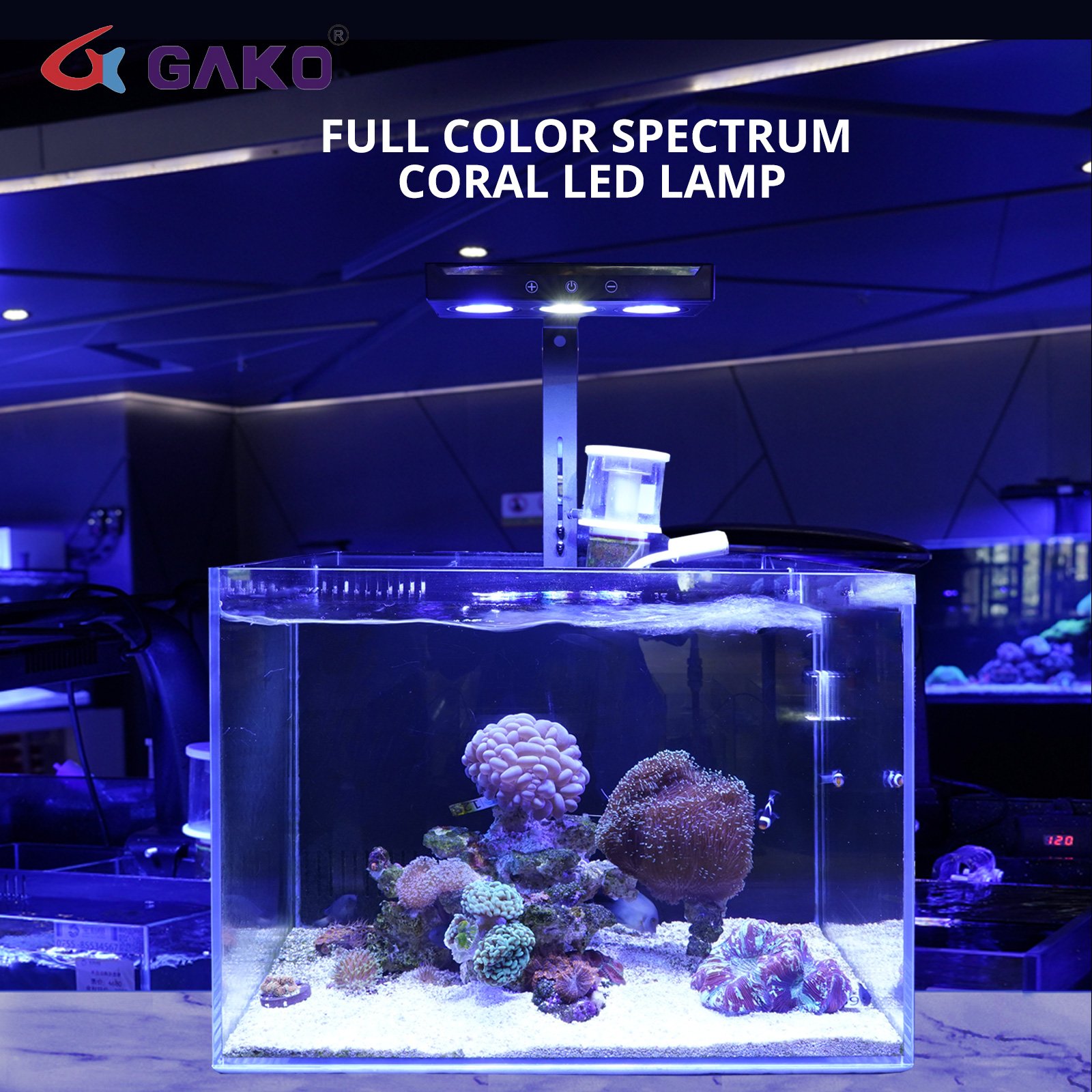 Saltwater Nano Reef led light wholesale A030 30W suitable for 19.7inch fish tank