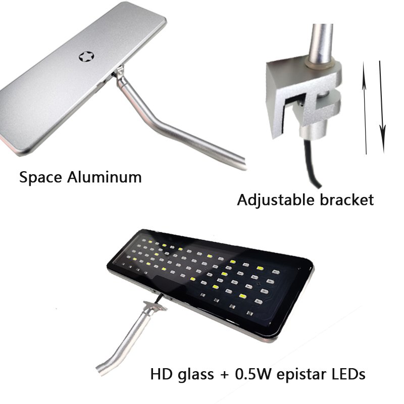 Micmol Aqua CC APP control Planted 30W dimmable Programmable fish tank planted aquarium light led