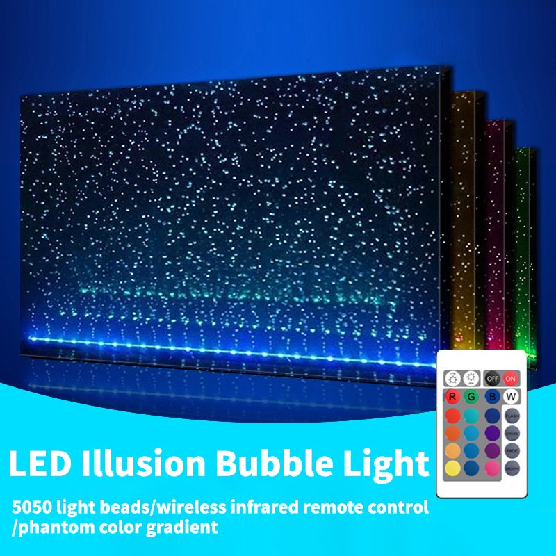Factory RGB Remote Control Underwater High Bright Colorful LED Aquarium Light