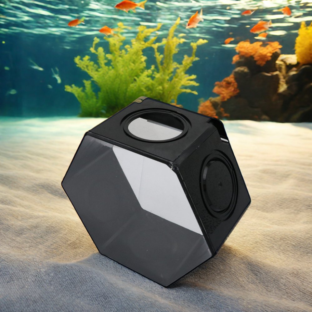 Hexagonal ABS plastic fish tank energy saving power saving high brightness led light 6 colors shift
