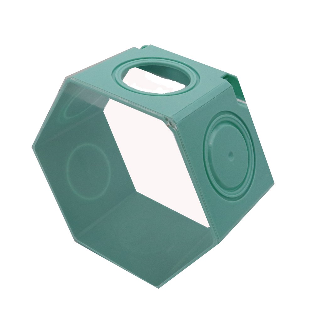 Hexagonal ABS plastic fish tank energy saving power saving high brightness led light 6 colors shift