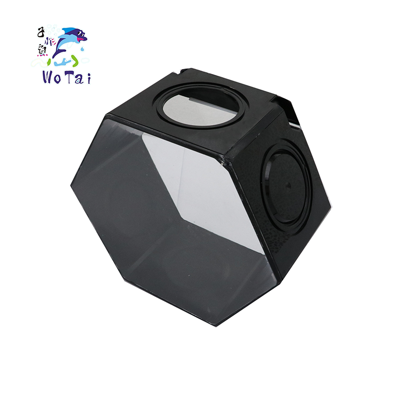 Hexagonal ABS plastic fish tank energy saving power saving high brightness led light 6 colors shift