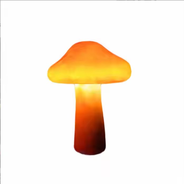 Small-Model Fiberglass mushroom solar panel outdoor street lamp garden lights outdoor led ip65 pathway waterproof