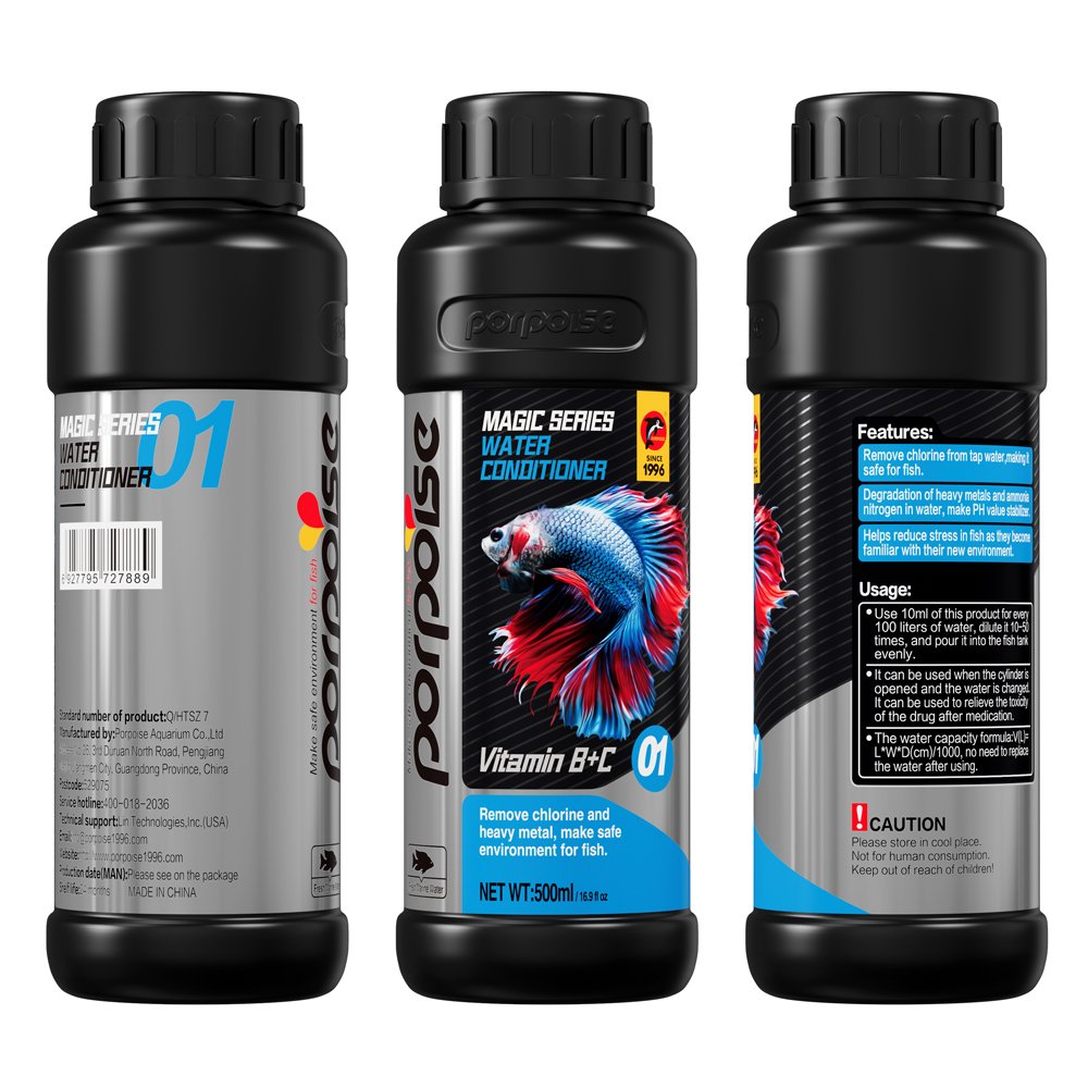 Aquaguard Aquarium Water Treatment Agent Lightweight Plastic Water Conditioner for Aquarium Cleaning