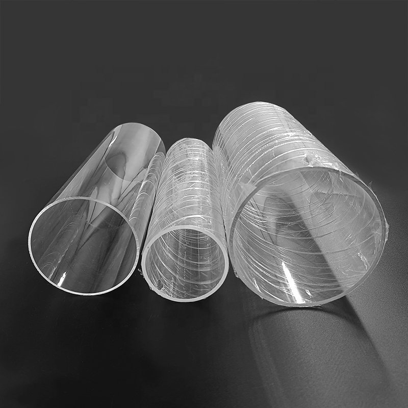 Factory Custom Hollow Acrylic Tube Transparent PMMA tube Acrylic Pipe Aquarium tube