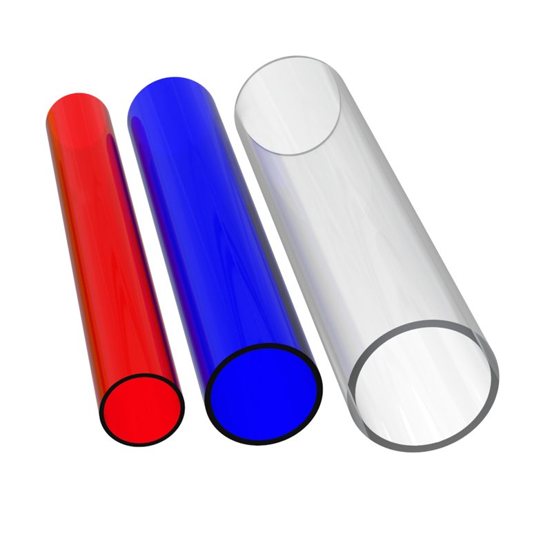 Factory Custom Hollow Acrylic Tube Transparent PMMA tube Acrylic Pipe Aquarium tube