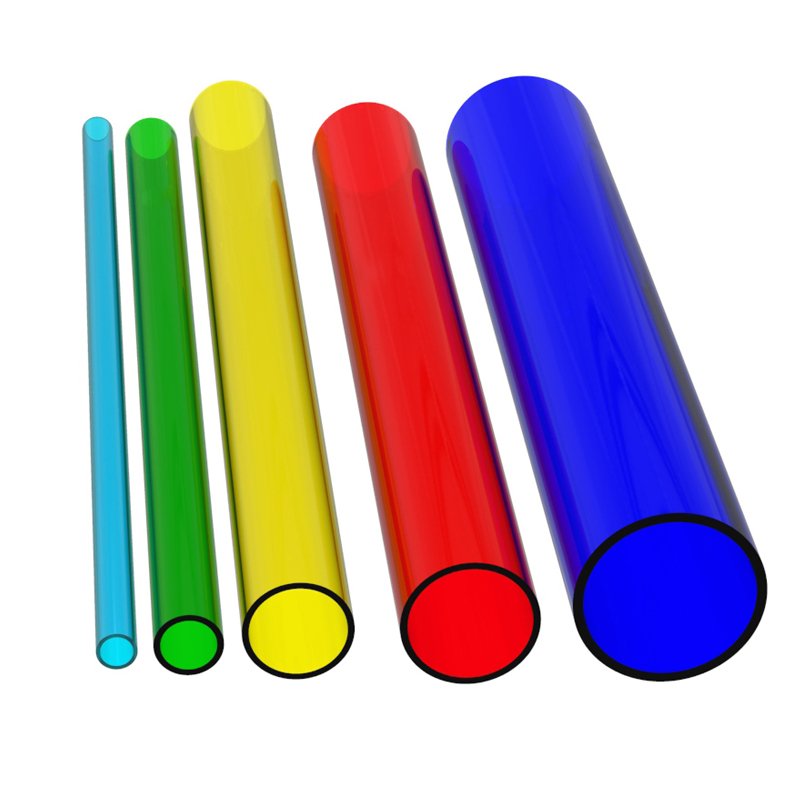 Factory Custom Hollow Acrylic Tube Transparent PMMA tube Acrylic Pipe Aquarium tube