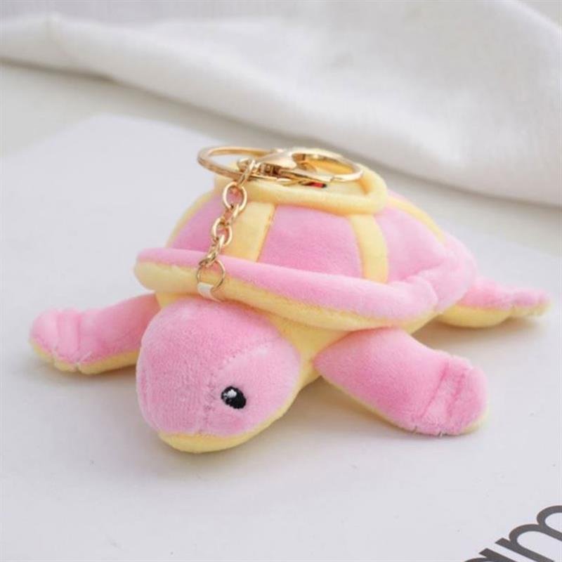 12cm Aquarium turtle Stuffed toys souvenir gift Cute heart Tortoise Plush Toys eco friendly Soft Animal plush keychains