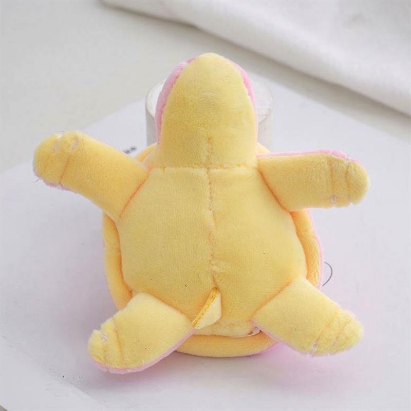 12cm Aquarium turtle Stuffed toys souvenir gift Cute heart Tortoise Plush Toys eco friendly Soft Animal plush keychains