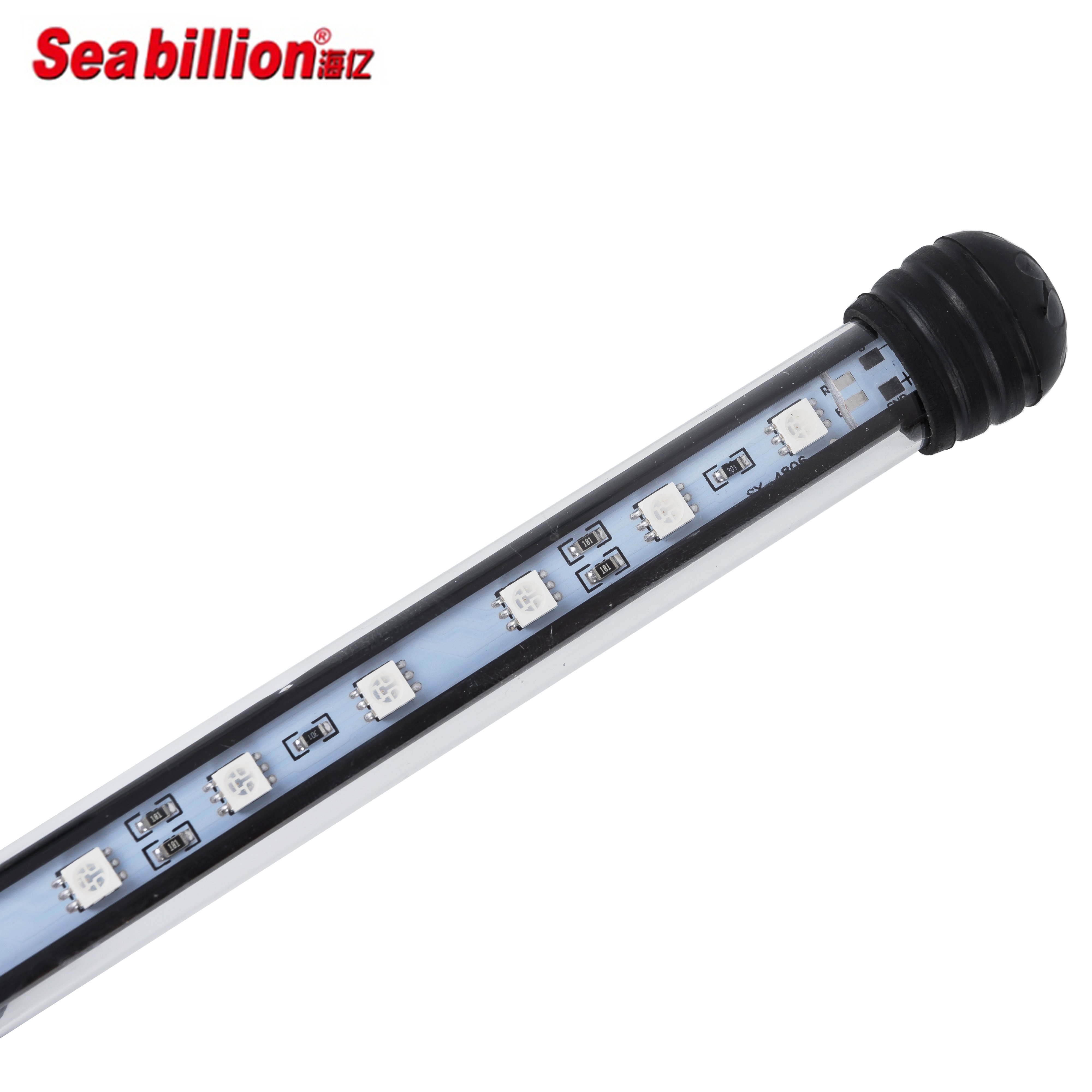Seabillion T4 4 Feet 135CM RGB LED Colorful Mini Submersible E27 Aquarium Lamp for Fish Tank Lighting For Aquarium decoration