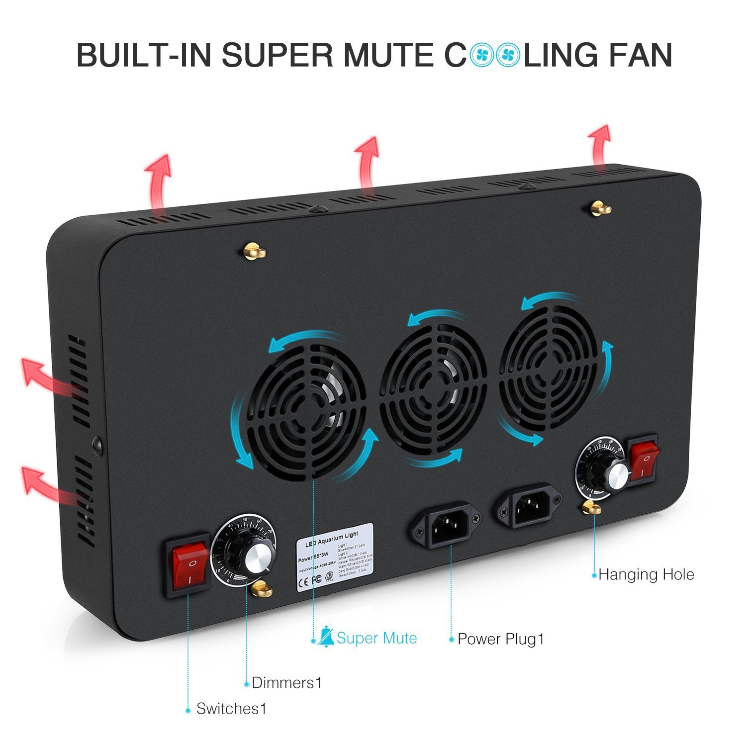 Low Price Sunrise Sunset Programmable Led Aquarium Light Full Spectrum Led Aquarium Light Coral Reef