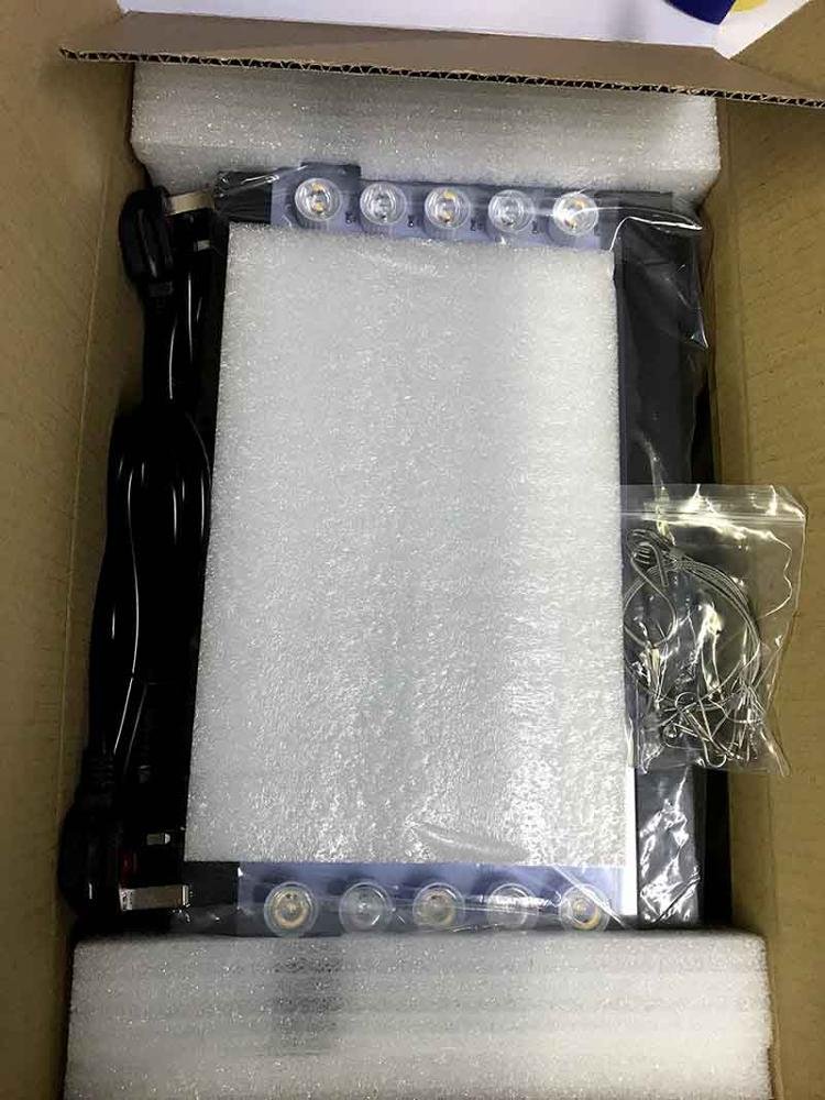165w aquarium led light for coral reef marine fish tank