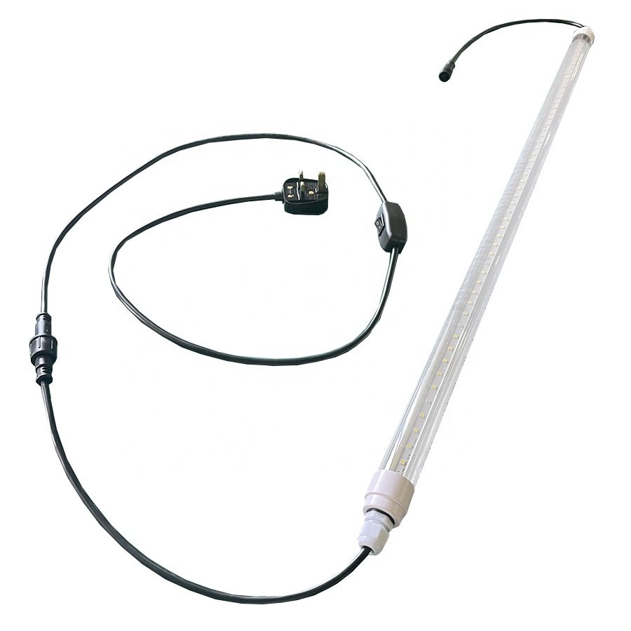 t5 t8 aquarium waterproof led tube light 40cm 90cm 150cm 1.2m 4 feet 6ft