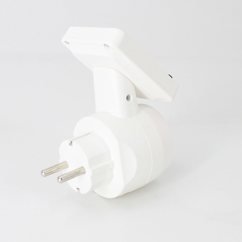180° Rotating Display, Digital Timer Socket for Christmas Decoration Aquarium