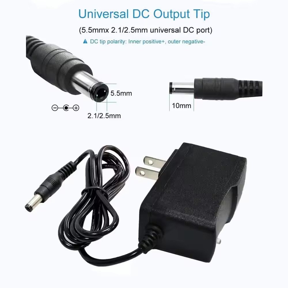 UK US AU EU Plug Universal CCTV DC 12V 1A Wall Power Adapters for Aquarium Led Lighting