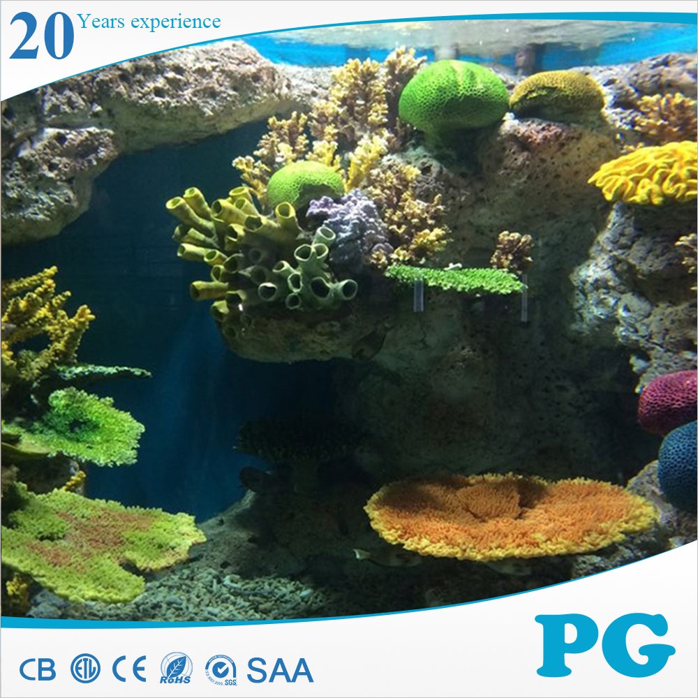 PG Eco Friendly Soft Oceanarium Stylish Insert No Color Change Custom Artificial Aquarium Fish Tank Ornaments Coral Reefs