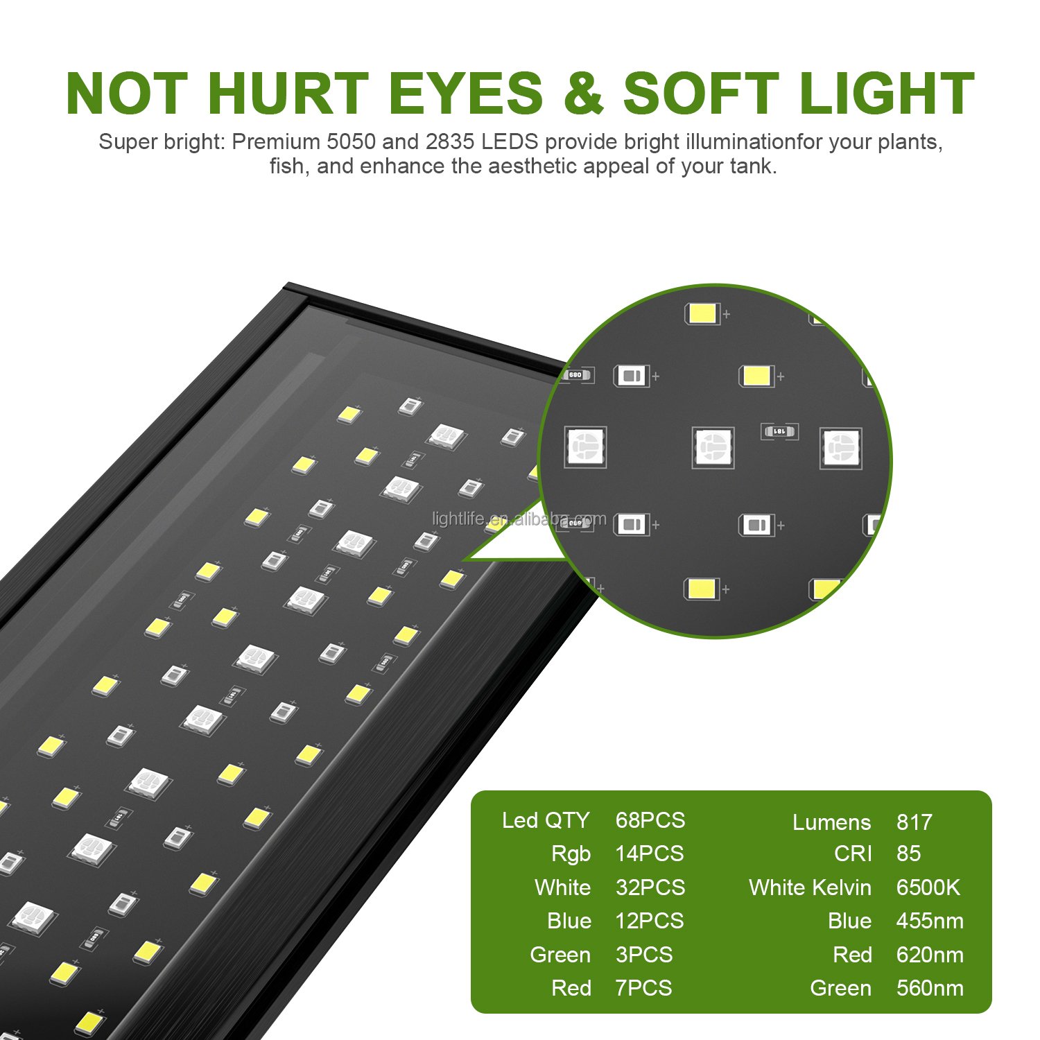 12 Inch Cheap 24/7 Clip On Light Small Full Spectrum Aquarium Plant Led Lamp Fish Tank Aquarium Lights With Dimmer Remote