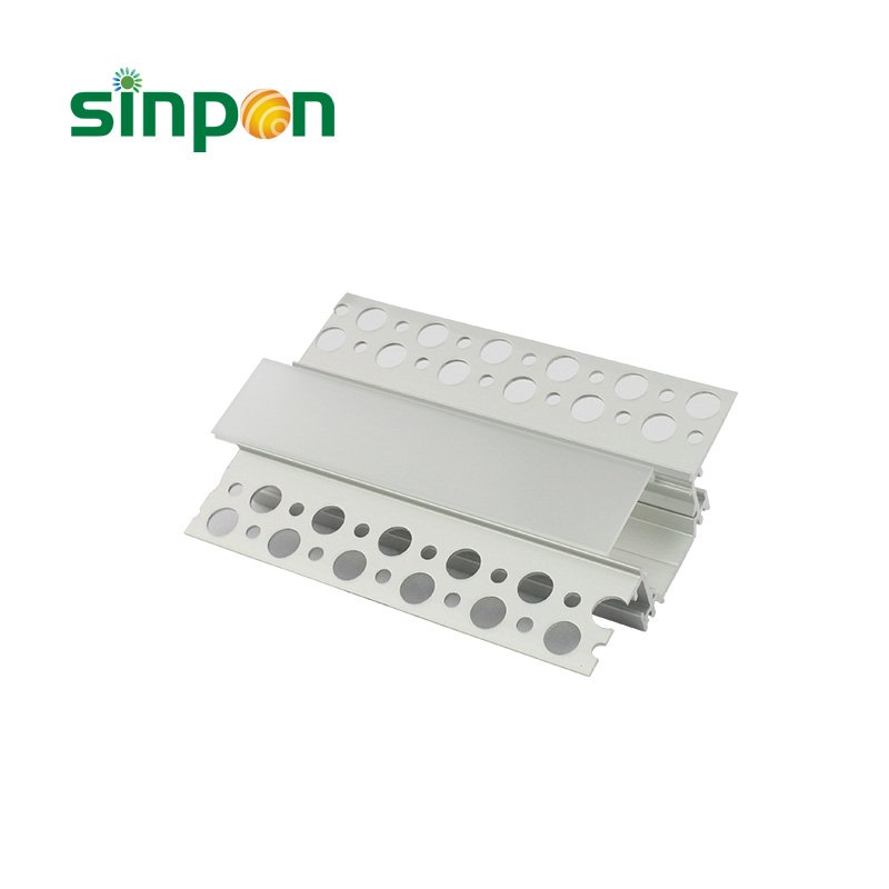 High Quality Customized Led Lights Strips Deep Square Winged Aluminium Led Extrusion Profile