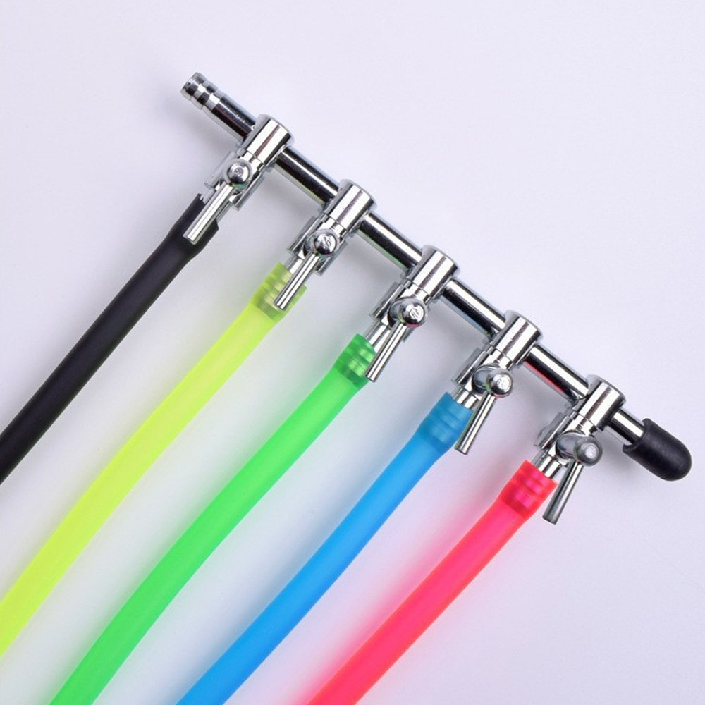 Fish Tank Color Oxygen Tube Aquarium Rainbow Tube Oxygen Pump Special