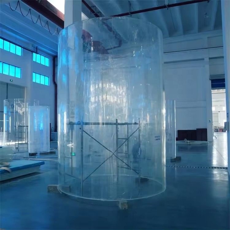 Customized 50mm Thick Acrylic Panels Water Tunnel Sheet for Aquariums