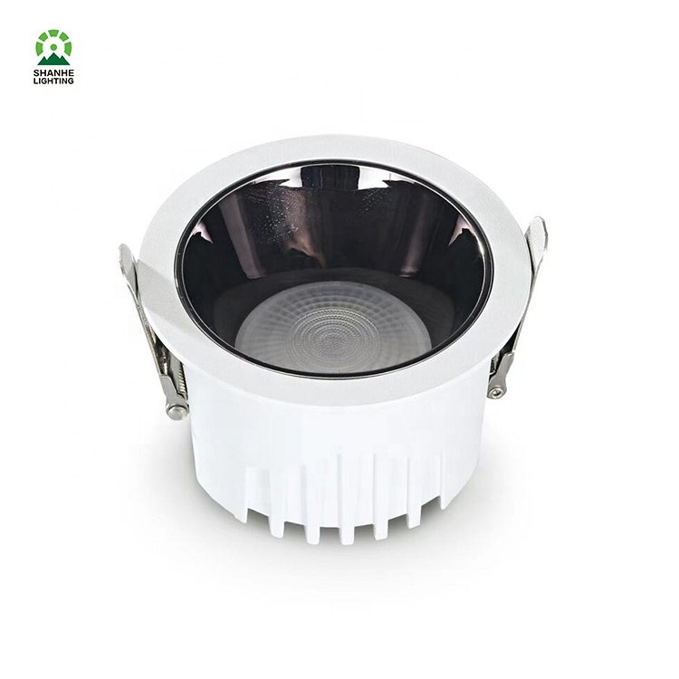 New Design Antiglare Trimless Embedded Adjustable Led Downlight For Hotel Project 7W 10W 15W Down Lights led aluminum profile