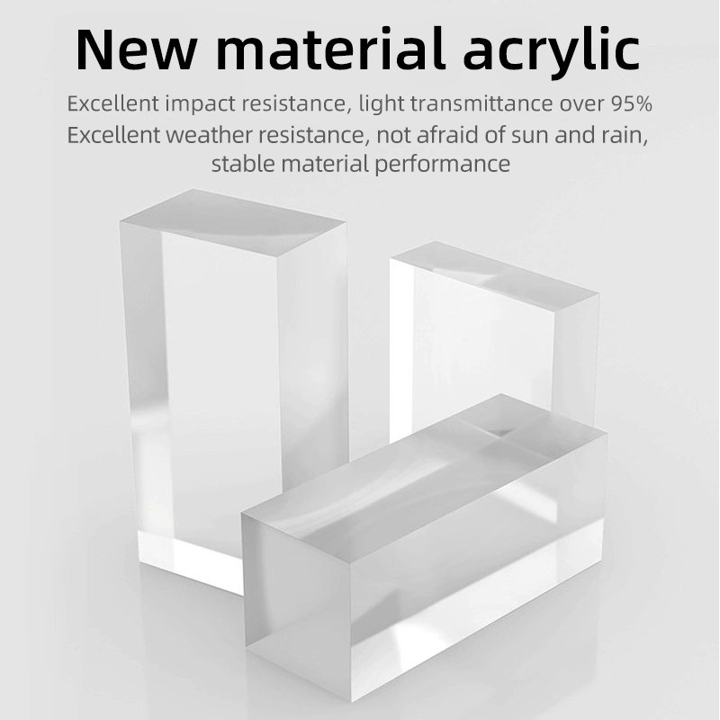 large Rectangular countertop acrylic 100gallon fish tank transparent cylindrical Glass acrylic fish tank aquarium acrylic sheet