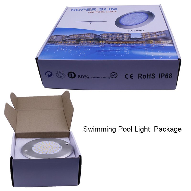 IP68 Stainless Steel 45W rgb Led Underwater Light IP68 Swimming Pool Light 12Volt