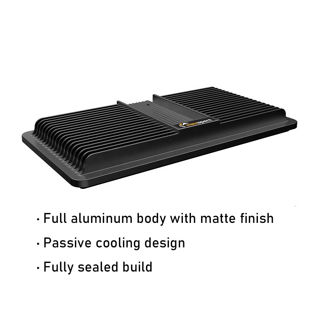 MJ-L130 / L130 Refugium 30W Full Aluminum Passive Cooling Saltwater Aquarium LED Lighting System for Marine Coral Reef Fish Tank
