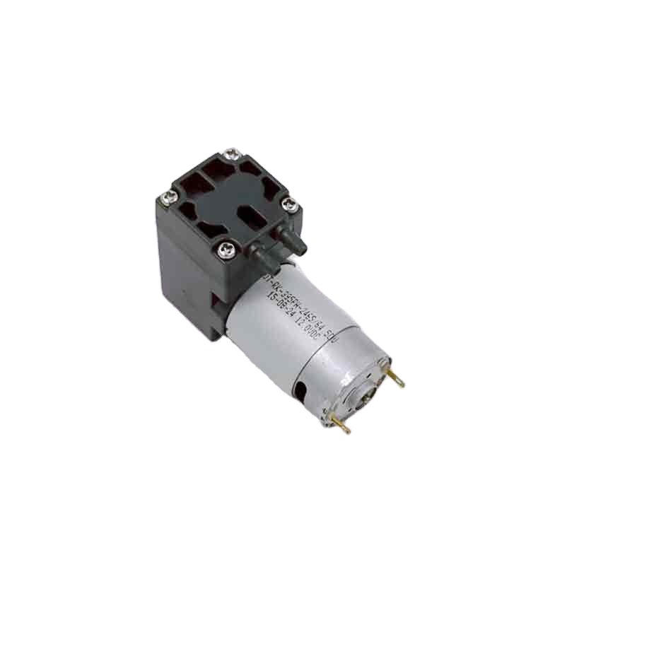 5L/M electric diaphragm brush dc motor small 12v air compressor