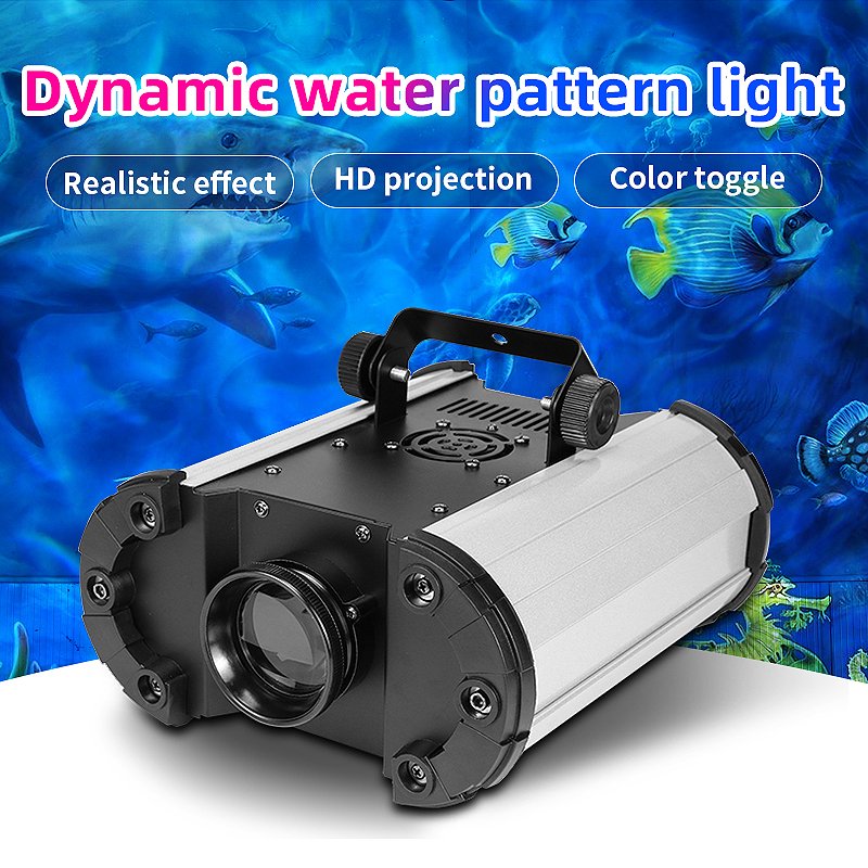 SHTX Outdoor 200w LED Water Wave Blue Ocean Ripple light For Exhibition Hotel corridor 3D dynamic Effect Projector Light
