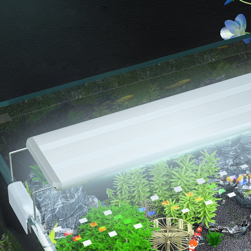 Aquarium Light LED Full Spectrum Waterproof Energy-saving Small Fish Tank Lights Lighting Support