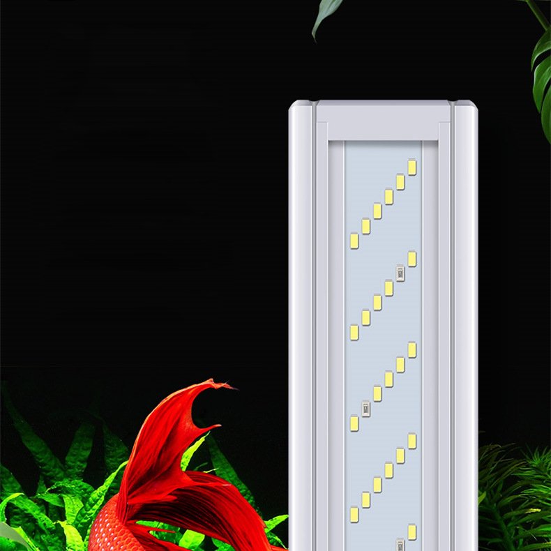 Aquarium Light LED Full Spectrum Waterproof Energy-saving Small Fish Tank Lights Lighting Support