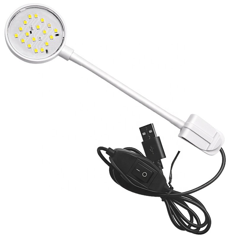 wholesale mini usb 5w clip on fish tank lighting freshwater wrgb full spectrum live plant moss algae grow led aquarium light